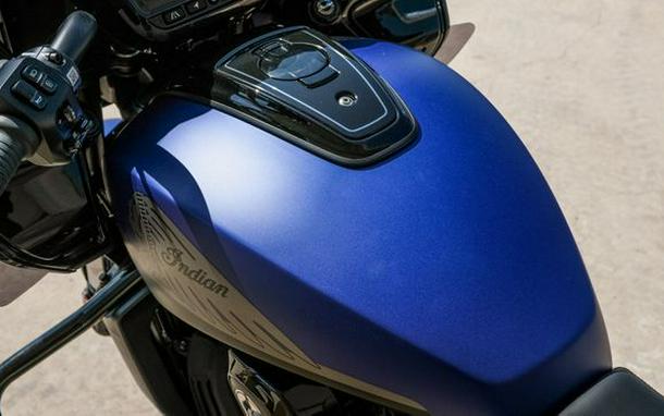 New 2024 INDIAN MOTORCYCLE CHALLENGER DARK HORSE SPIRIT BLUE SMOKE