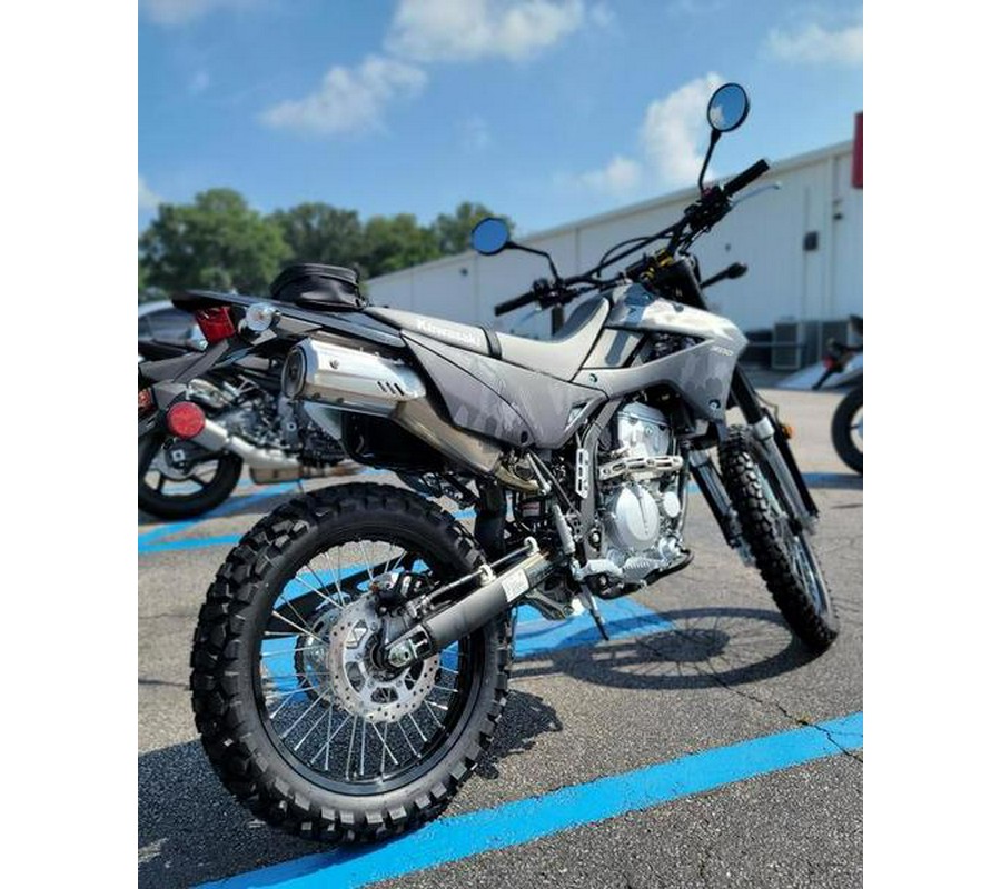 2024 Kawasaki KLX®300 Cypher Camo Gray