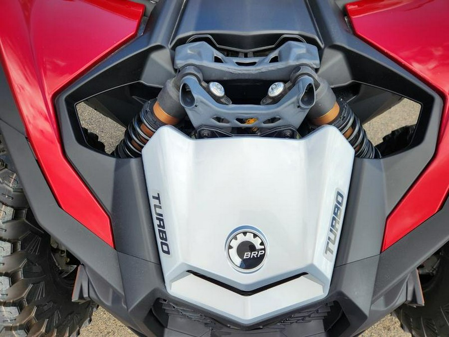 2025 Can-Am® Maverick X3 MAX DS Turbo Fiery Red & Hyper Silver