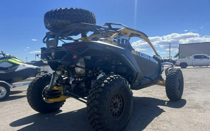 2024 Can-Am® Maverick R X RS with Smart-Shox Carbon Black & Neo Yellow