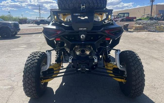 2024 Can-Am® Maverick R X RS with Smart-Shox Carbon Black & Neo Yellow