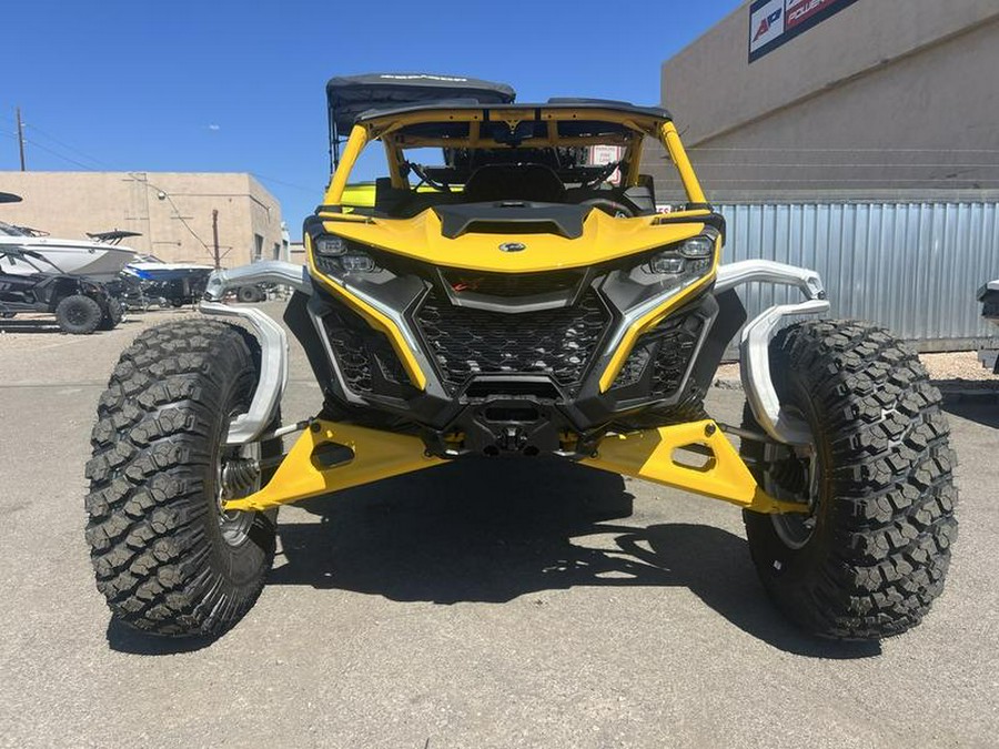 2024 Can-Am® Maverick R X RS with Smart-Shox Carbon Black & Neo Yellow