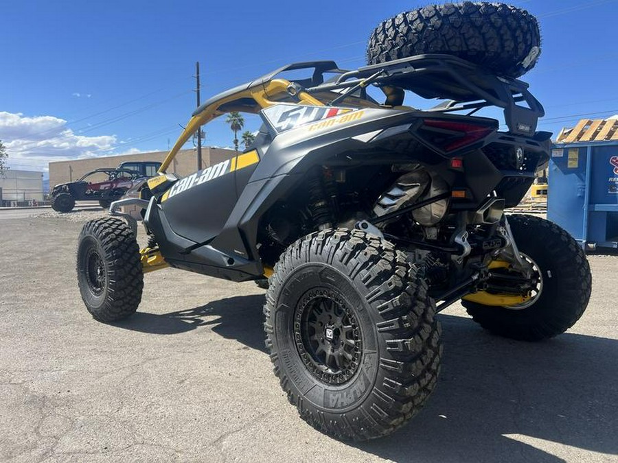 2024 Can-Am® Maverick R X RS with Smart-Shox Carbon Black & Neo Yellow