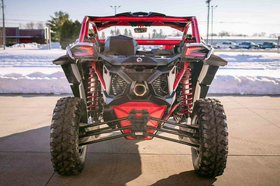 2025 Can-Am® Maverick X3 X DS Turbo RR With Smart-Shox Fiery Red & Hyper Silver