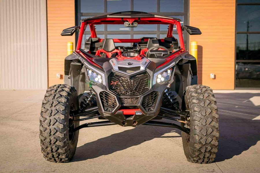 2025 Can-Am® Maverick X3 X DS Turbo RR With Smart-Shox Fiery Red & Hyper Silver