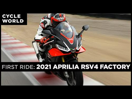 2021 Aprilia RSV4 Factory and RSV4 First Ride