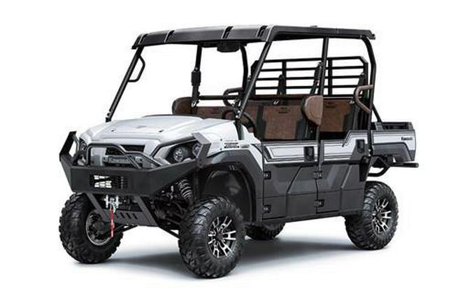 2024 Kawasaki Mule™ PRO-FXT 1000 LE Ranch Edition Platinum METALLIC STARDUST WHITE WITH ARMOR TECH GLASS TIP OUT W