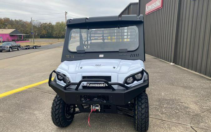 2024 Kawasaki Mule™ PRO-FXT 1000 LE Ranch Edition Platinum METALLIC STARDUST WHITE WITH ARMOR TECH GLASS TIP OUT W