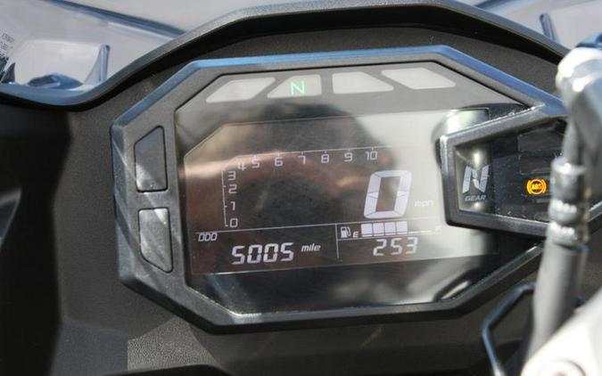 2025 Kawasaki Ninja® 500 ABS Passion Red/Metallic Flat Spark Black