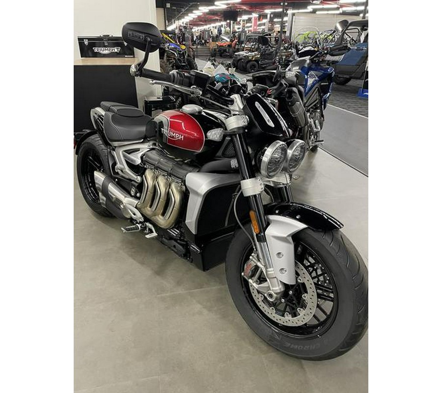 2024 Triumph Rocket 3 R Sapphire Black/Carnival Red/Silver Ice