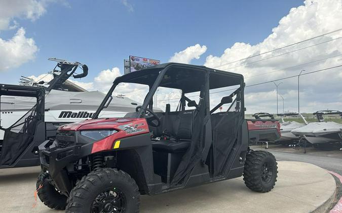 New 2025 POLARIS RANGER CREW XP 1000 PREMIUM SUNSET RED