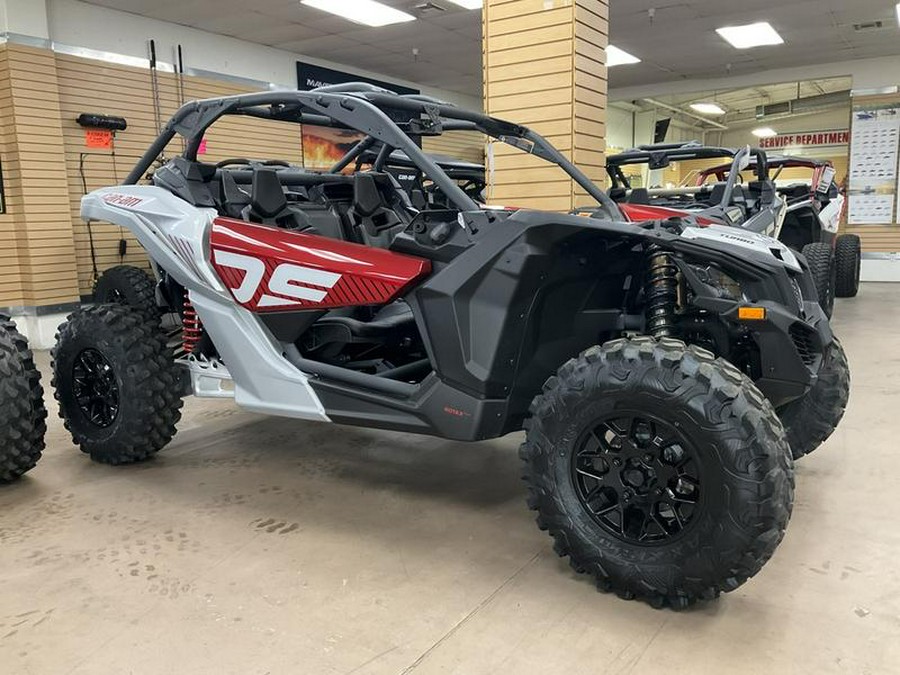 2024 Can-Am® Maverick X3 DS Turbo Fiery Red & Hyper Silver