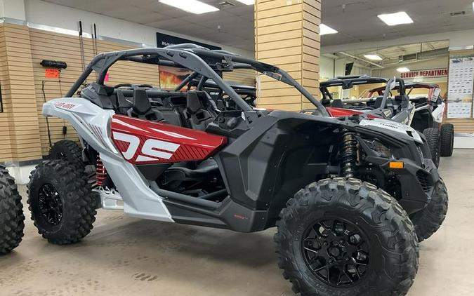 2024 Can-Am® Maverick X3 DS Turbo Fiery Red & Hyper Silver