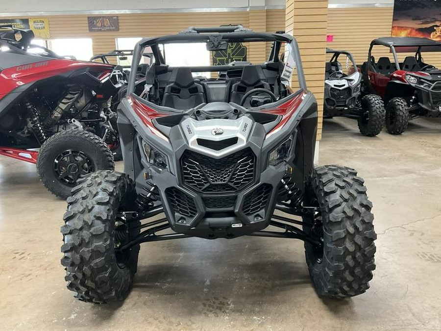 2024 Can-Am® Maverick X3 DS Turbo Fiery Red & Hyper Silver