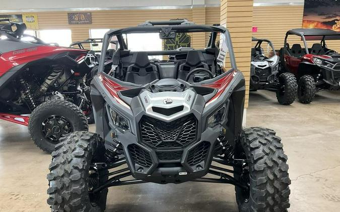 2024 Can-Am® Maverick X3 DS Turbo Fiery Red & Hyper Silver