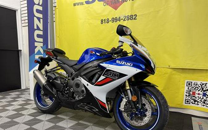 2026 Suzuki GSX-R750Z 40th Anniversary Edition