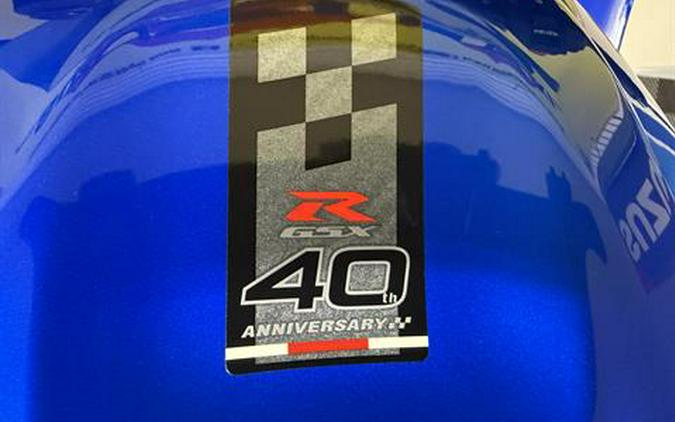 2026 Suzuki GSX-R750Z 40th Anniversary Edition