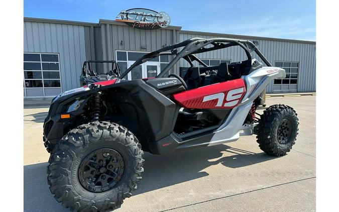 2024 Can-Am Maverick X3 DS Turbo RR Red & Silver