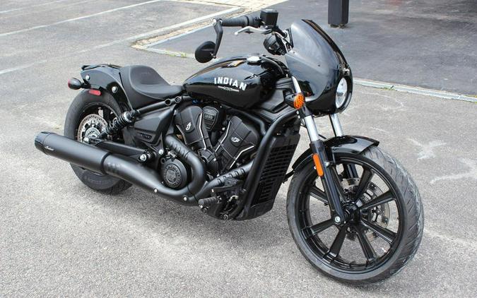 2025 Indian Motorcycle® Sport Scout® Limited +Tech Black Metallic