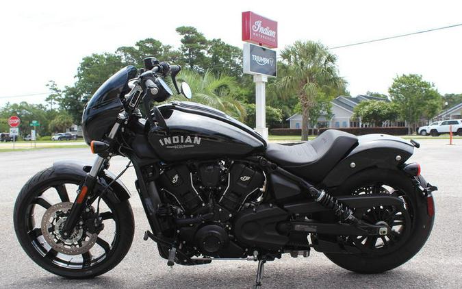 2025 Indian Motorcycle® Sport Scout® Limited +Tech Black Metallic