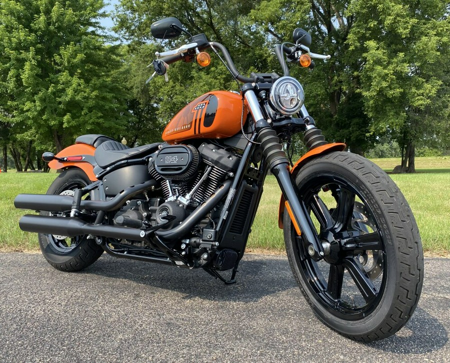 2024 Harley-Davidson Street Bob 114 Baja Orange