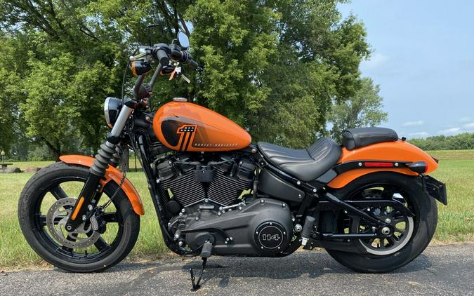 2024 Harley-Davidson Street Bob 114 Baja Orange