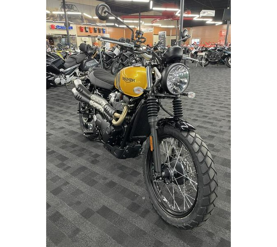 2024 Triumph Scrambler 900 Cosmic Yellow/Graphite