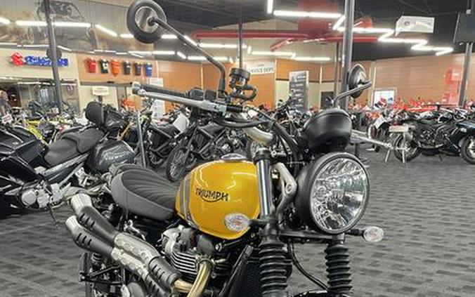 2024 Triumph Scrambler 900 Cosmic Yellow/Graphite