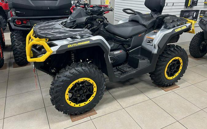 2024 Can-Am Outlander Max XT-P 1000R Silver & Yellow