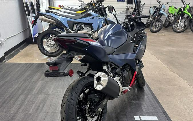2026 Kawasaki Ninja 500 ABS Metallic Matte Twilight Blue