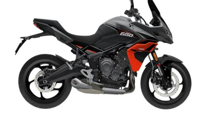 2026 Triumph Tiger Sport 660 Silver ice / Intense orange