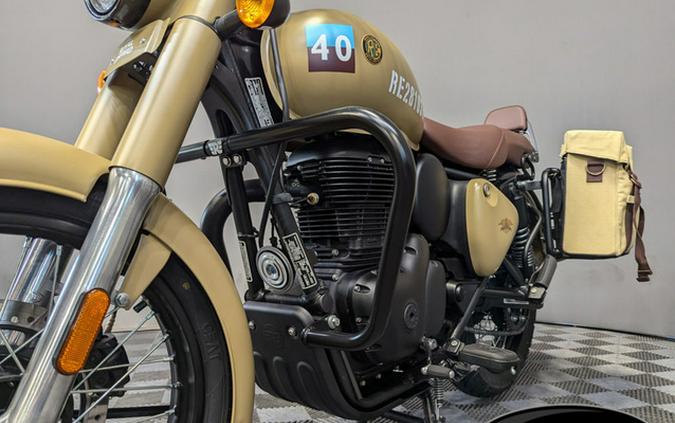 2022 Royal Enfield Classic 350 Signals Desert Sand