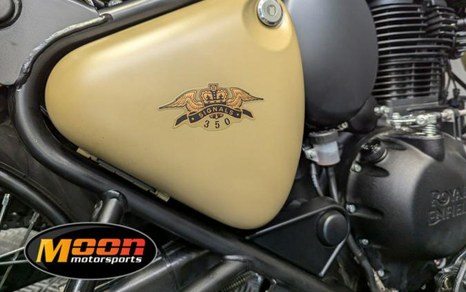 2022 Royal Enfield Classic 350 Signals Desert Sand