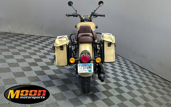 2022 Royal Enfield Classic 350 Signals Desert Sand