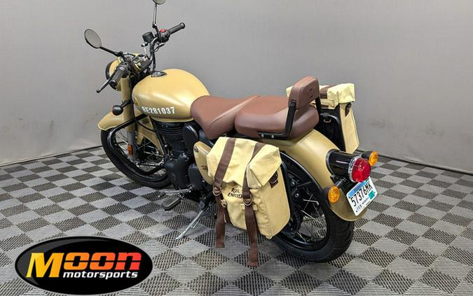 2022 Royal Enfield Classic 350 Signals Desert Sand