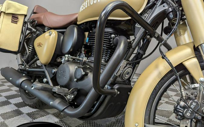 2022 Royal Enfield Classic 350 Signals Desert Sand