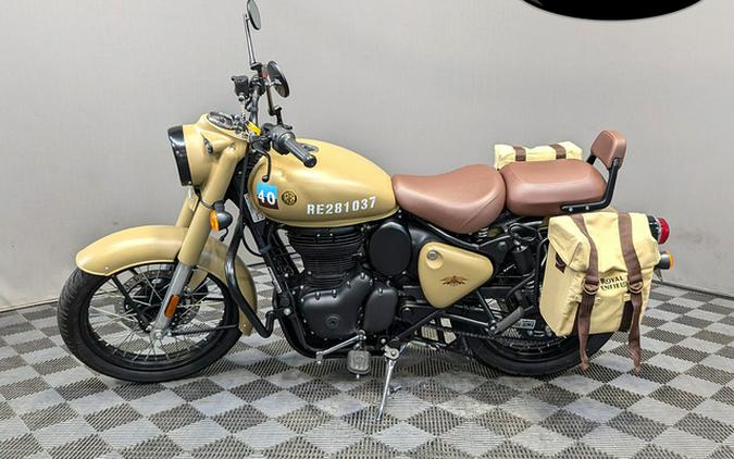 2022 Royal Enfield Classic 350 Signals Desert Sand