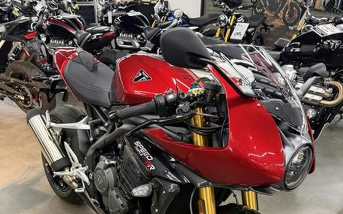 2024 Triumph Speed Triple 1200 RR Red Hopper Storm Grey