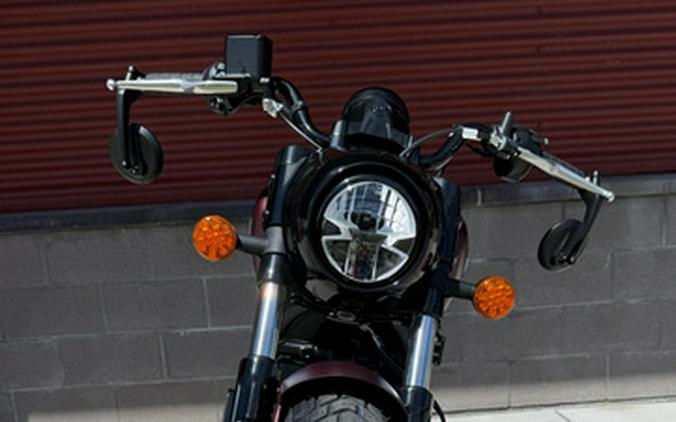 2026 Indian SCOUT BOBBER, MAROON METALLIC SMOKE