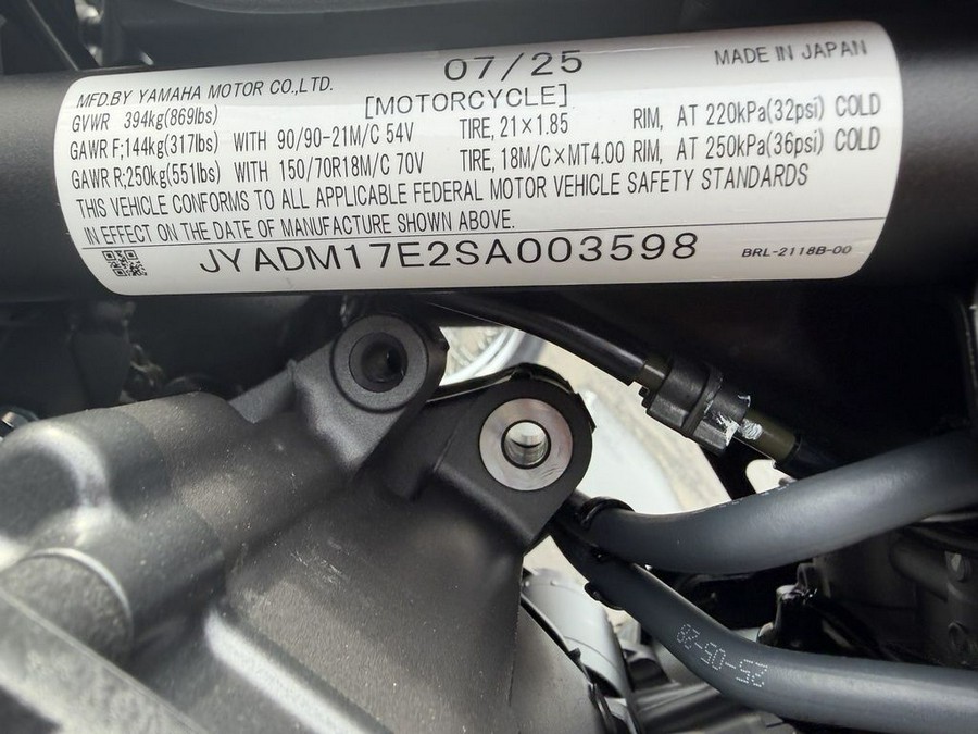 2026 Yamaha YZ250 70th Anniversary Edition