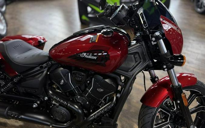 2026 Indian Motorcycle® Sport Scout RT Sunset Red Metallic