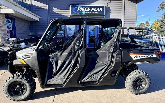 2024 RANGER CREW 1000 PREMIUM WHITE LIGHTNING with ROOF - Polaris