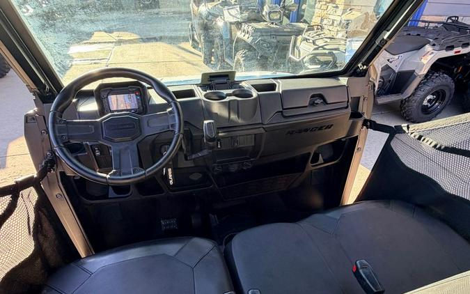 2024 RANGER CREW 1000 PREMIUM WHITE LIGHTNING with ROOF - Polaris