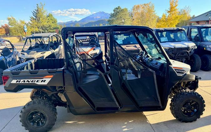 2024 RANGER CREW 1000 PREMIUM WHITE LIGHTNING with ROOF - Polaris
