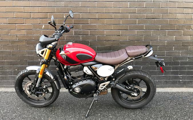 2025 Triumph Scrambler 400 X
