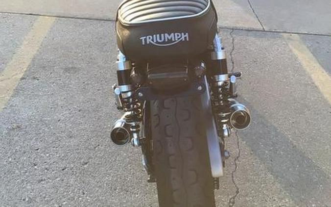 2022 Triumph Bonneville T120 Cordovan Red/Silver Ice