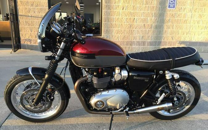 2022 Triumph Bonneville T120 Cordovan Red/Silver Ice