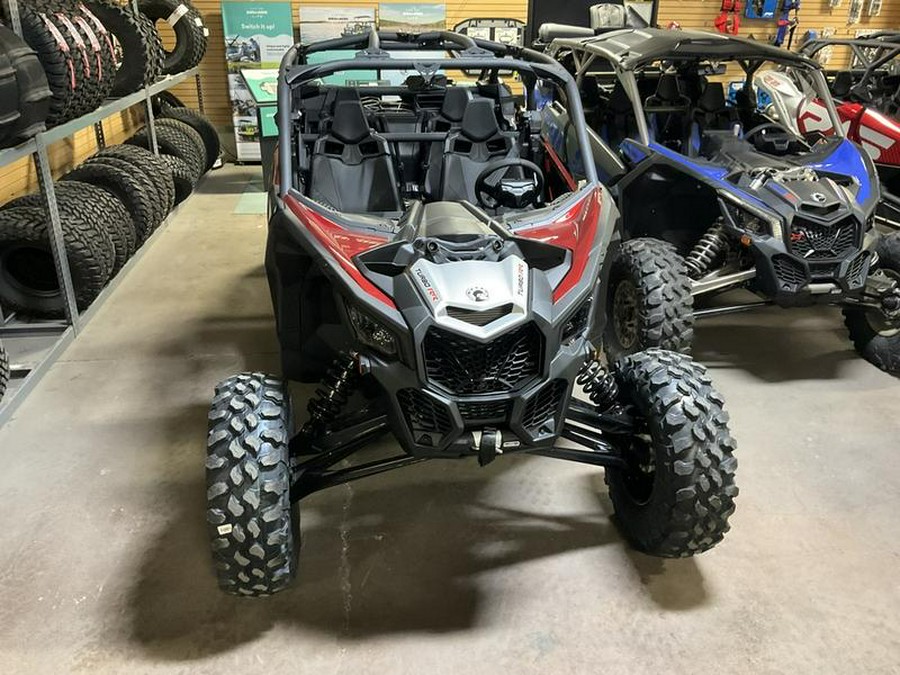 2024 Can-Am® Maverick X3 MAX RS Turbo RR Fiery Red & Hyper Silver