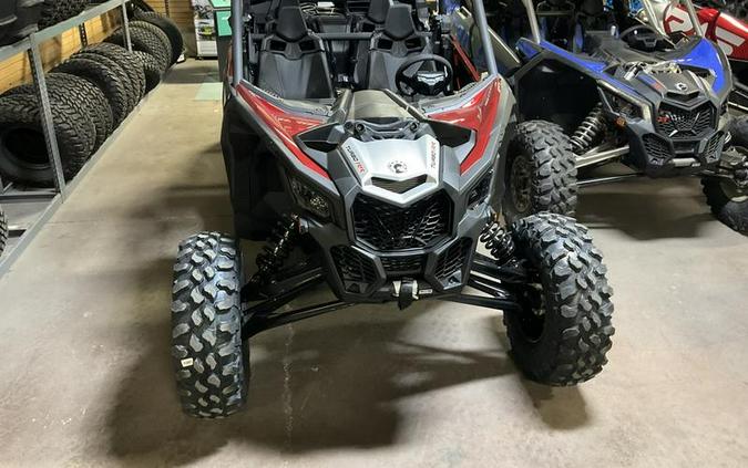 2024 Can-Am® Maverick X3 MAX RS Turbo RR Fiery Red & Hyper Silver