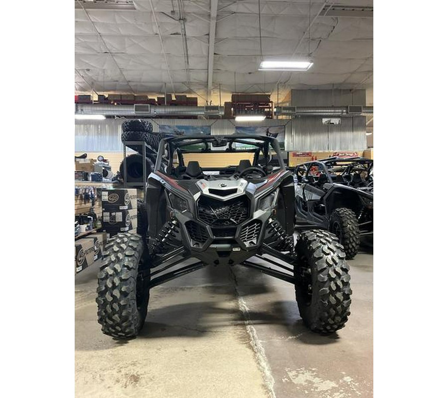 2024 Can-Am® Maverick X3 MAX RS Turbo RR Fiery Red & Hyper Silver